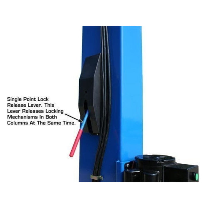 Atlas OHX10000X Extra Tall 2-Post Lift – Commercial Grade 10,000 lb. Capacity Automotive Hoist (ATTD-OHX10000X)