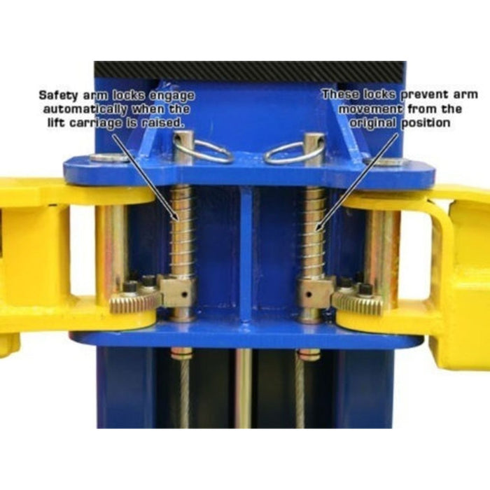 Atlas PV10PX 10,000 LB Overhead Two-Post Car Lift | Commercial Grade Automotive Equipment | Model XH-PV10PX-FPD