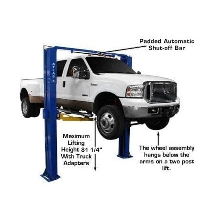 Atlas PV10PX 10,000 LB Overhead Two-Post Car Lift | Commercial Grade Automotive Equipment | Model XH-PV10PX-FPD