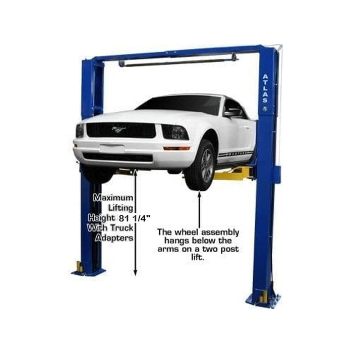 Atlas PV10PX 10,000 LB Overhead Two-Post Car Lift | Commercial Grade Automotive Equipment | Model XH-PV10PX-FPD