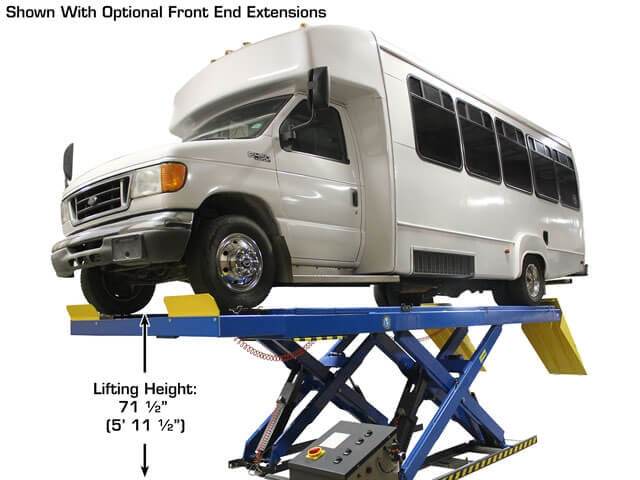 Atlas PX16A Scissor Alignment Lift with RJ8 Rolling Jack Combo – 16,000 lb Capacity (WILL CALL ONLY)