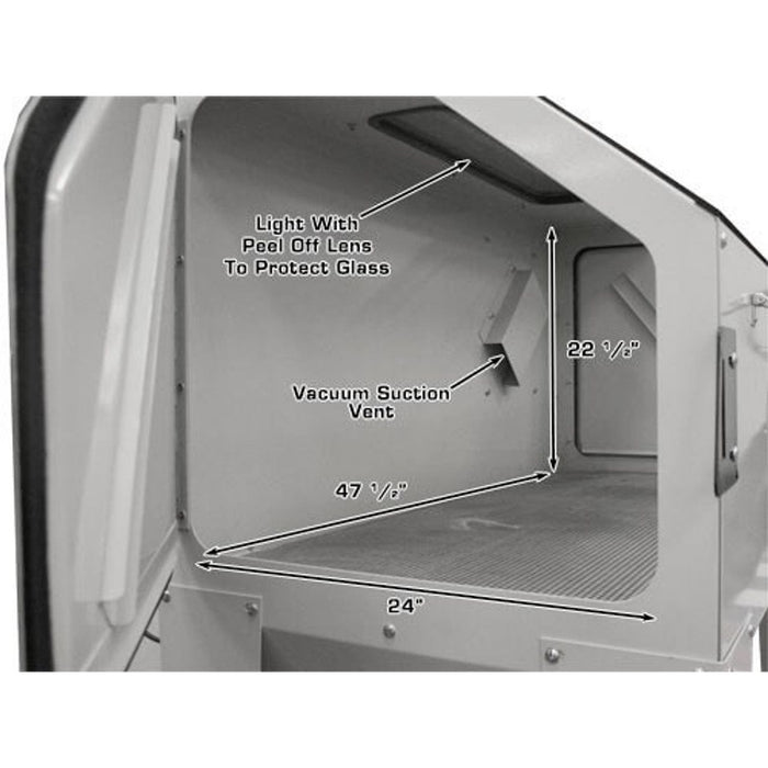 Atlas Automotive SBC420 Standard Sandblast Cabinet w/ Vacuum – SBC420