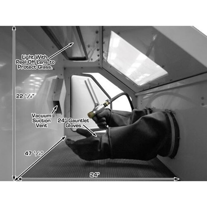 Atlas Automotive SBC420 Standard Sandblast Cabinet w/ Vacuum – SBC420
