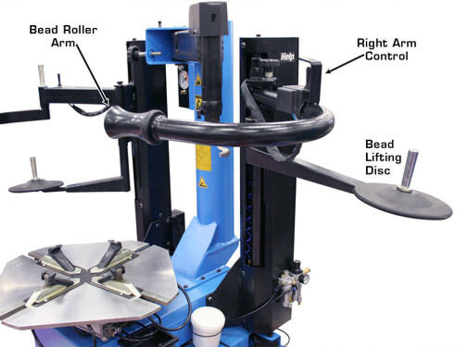Atlas TC289DAA Tire Changer & WB11 Wheel Balancer Combo – Professional Rim Clamp Machine and Digital Wheel Balancer | TCWB-COMBO9-FPD