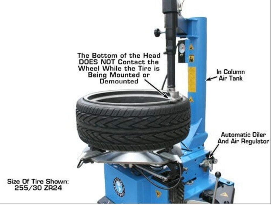 Atlas TC289DAA Tire Changer & WB11 Wheel Balancer Combo – Professional Rim Clamp Machine and Digital Wheel Balancer | TCWB-COMBO9-FPD