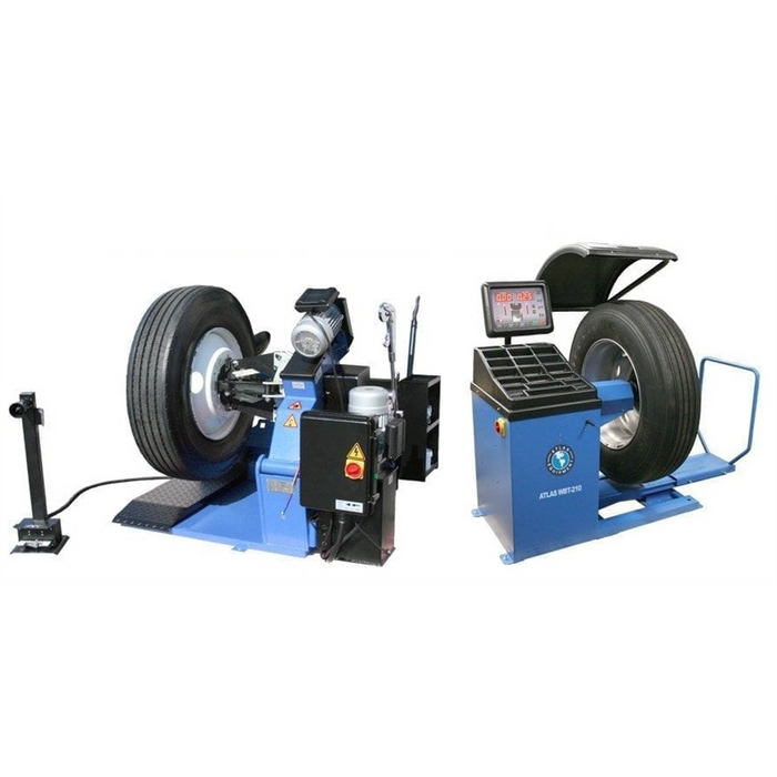 Atlas TC301 Tire Changer & WBT210 Wheel Balancer Combo – Professional Automotive Equipment for Fast, Accurate Tire Service