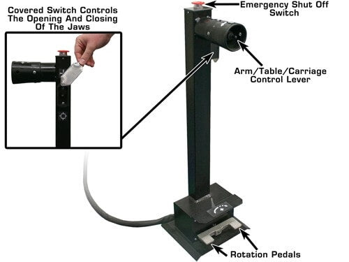 Atlas TC301 Tire Changer & WBT210 Wheel Balancer Combo – Professional Automotive Tire Service Equipment (Will Call )