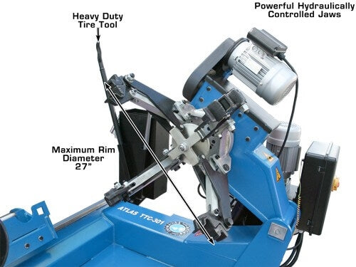 Atlas TC301 Tire Changer & WBT210 Wheel Balancer Combo – Professional Automotive Tire Service Equipment (Will Call )