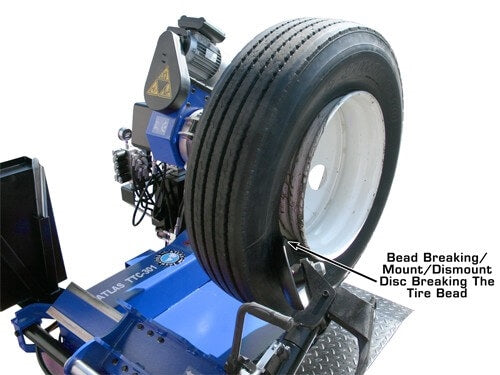 Atlas TC301 Tire Changer & WBT210 Wheel Balancer Combo – Professional Automotive Tire Service Equipment (Will Call )