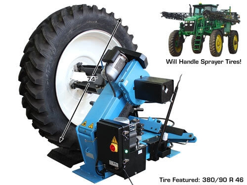 Atlas TC303 + WBT210 Heavy‑Duty Truck Tire Changer & Wheel Balancer Combo | TTCWB‑COMBO3 (Will Call)