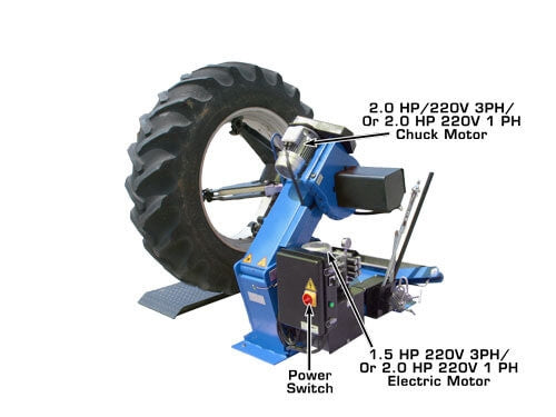 Atlas TC303 + WBT210 Heavy‑Duty Truck Tire Changer & Wheel Balancer Combo | TTCWB‑COMBO3 (Will Call)