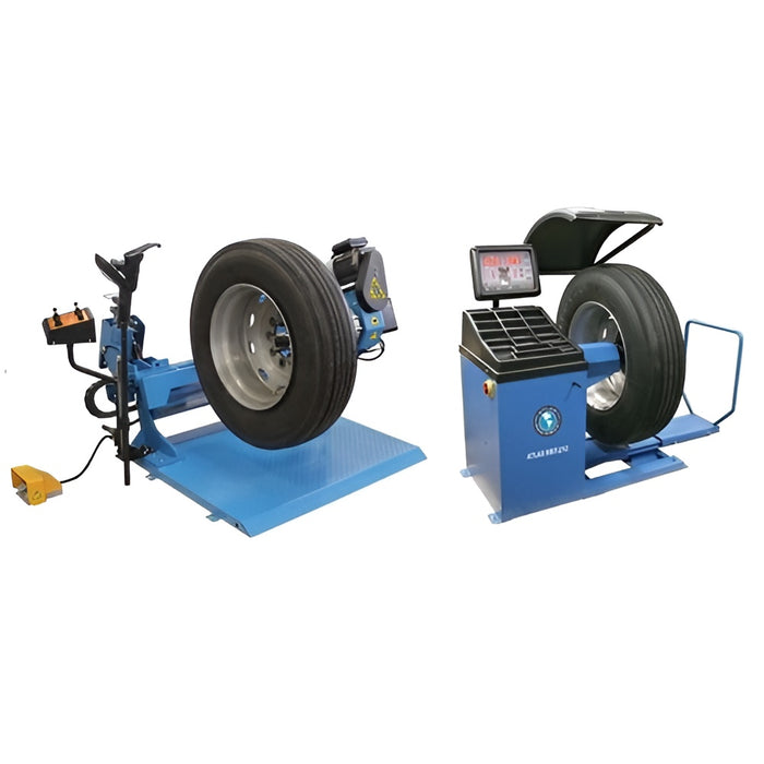 Atlas TC305A + WBT210 Heavy‑Duty Truck Tire Changer & Wheel Balancer Combo | TTCWB‑COMBO2 (Will Call)