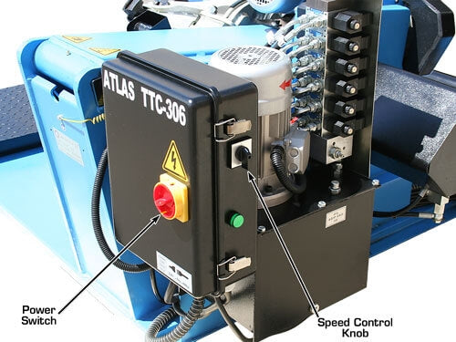 Atlas Equipment TC306 + WBT210 Heavy‐Duty Truck Tire Changer & Wheel Balancer Combo | TTCWB‑COMBO4