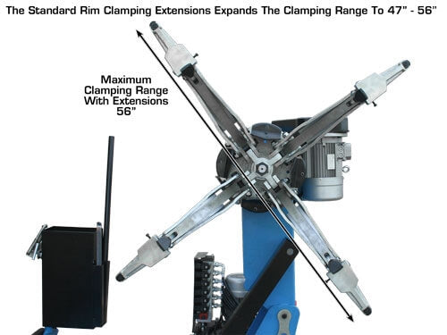 Atlas Equipment TC306 + WBT210 Heavy‐Duty Truck Tire Changer & Wheel Balancer Combo | TTCWB‑COMBO4