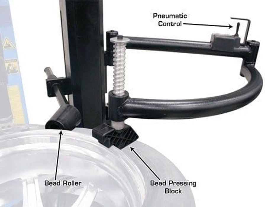 Atlas TC755EZ Tire Changer & WB49-2-PRO Wheel Balancer Combo – Professional Rim Clamp Machine & Digital Balancer | TCWB-COMBO4-FPD