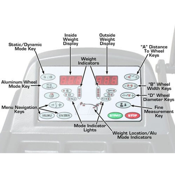 Atlas Automotive WB11 Computerized Wheel Balancer – ATWB11