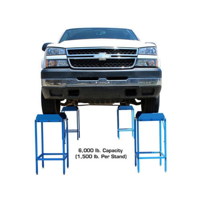 Atlas Alignment Wheel Stand Package ATTD-SLJ-A000 — Set of 4 Professional Automotive Stands