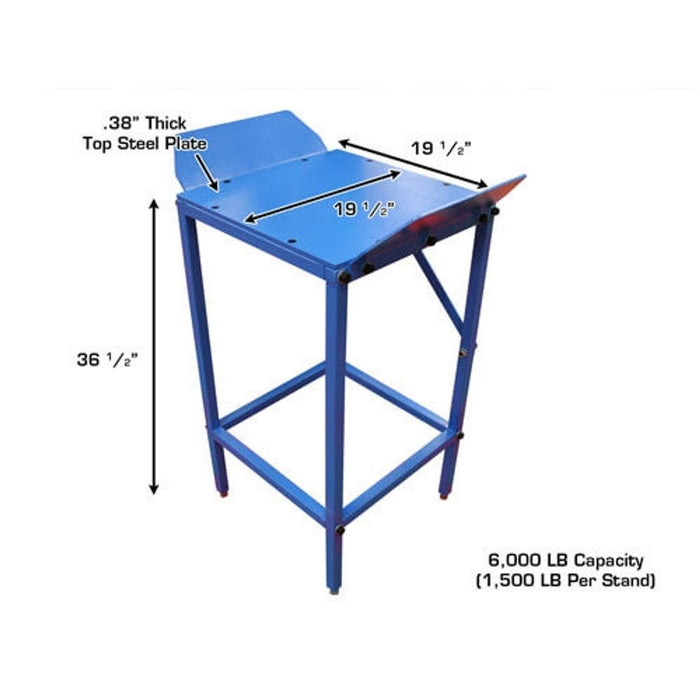 Atlas Alignment Wheel Stand Package ATTD-SLJ-A000 — Set of 4 Professional Automotive Stands