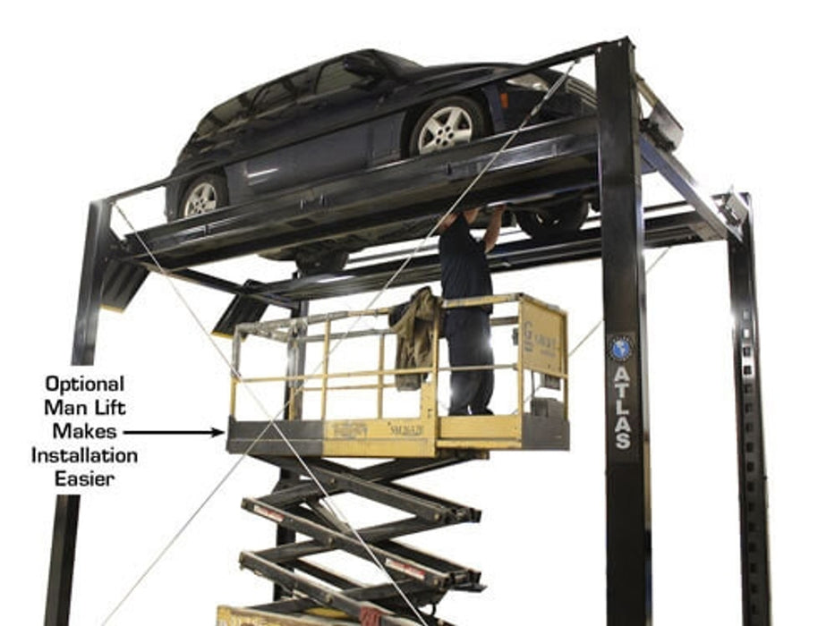 Atlas PRO7000ST Super Tall 4-Post Lift – 7,000 lb Capacity Car Storage & Service Lift | Atlas Automotive Equipment XH-PRO7000ST