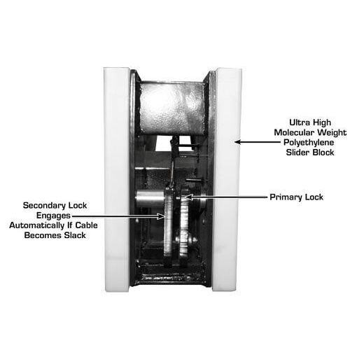 Atlas Garage PRO8000EXT-L 8,000 LB Extra Tall & Extra Long Portable 4-Post Car Lift | Professional-Grade Automotive Lift | Model XH-PRO-PRO8000EXT-L