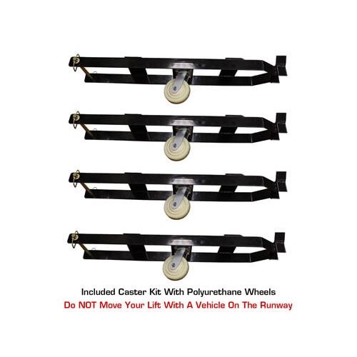 Atlas Garage PRO8000EXT-L 8,000 LB Extra Tall & Extra Long Portable 4-Post Car Lift | Professional-Grade Automotive Lift | Model XH-PRO-PRO8000EXT-L
