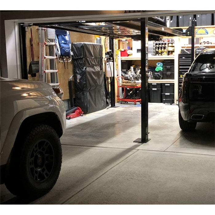 Atlas Garage PRO8000EXT 8,000 LB Extra Tall Portable 4-Post Car Lift | Hobbyist & Home Garage Automotive Lift | Model XH-PRO8000EXT