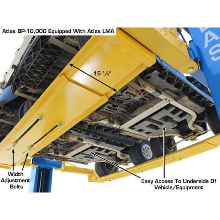 Atlas Automotive Lawnmower Adapter for 2-Post Lifts – ATLMA