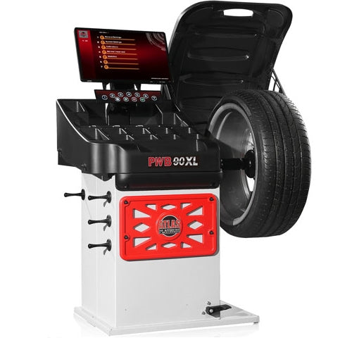 Atlas Platinum PTC500 Tire Changer + PWB90XL Wheel Balancer Combo Package – Professional Tire Service Equipment (AP-TCWB-COMBO2-FPD)