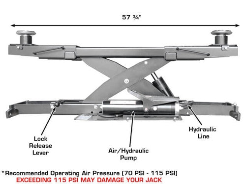 Atlas Platinum PVL14OF‑EXT 14,000 lb Open‑Front Alignment Lift + RJ7000 Rolling Bridge Jacks Combo | AP‑PVL14OF‑EXT‑COMBO (Will Call)