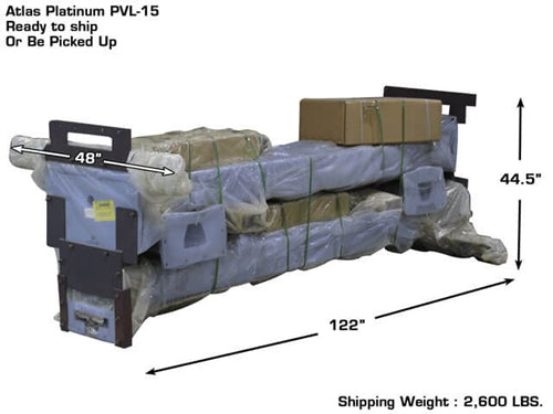 Atlas Platinum PVL15 ALI Certified 15,000 lb Commercial Grade Overhead 2-Post Lift – Heavy-Duty Automotive Lift (AP-PVL15-2)