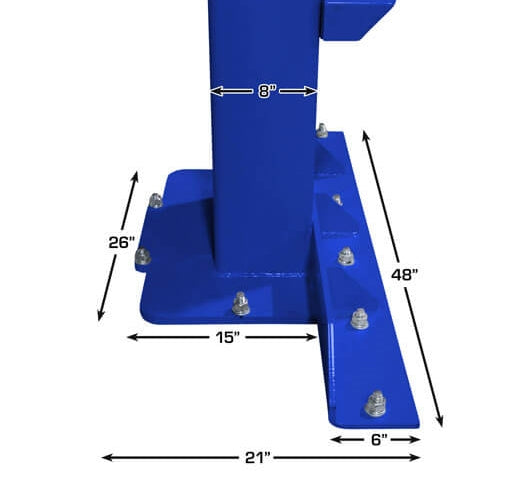 Atlas Platinum PVL15 ALI Certified 15,000 lb Commercial Grade Overhead 2-Post Lift – Heavy-Duty Automotive Lift (AP-PVL15-2)