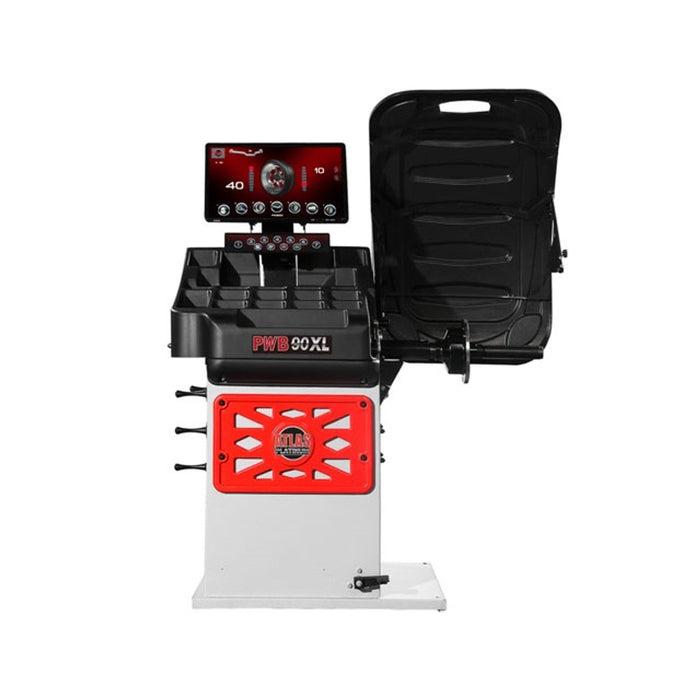 Atlas Platinum PWB90XL 3D Video Wheel Balancer with Laser Line – High-Precision Automotive Balancing Machine (AP-PWB90XL)