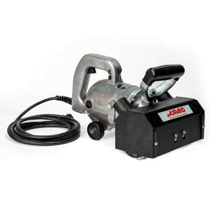 Aurand M5‑1VC 115 V Electric 8″ Carbide Vacuum Dust‑Shroud Deck Scaler