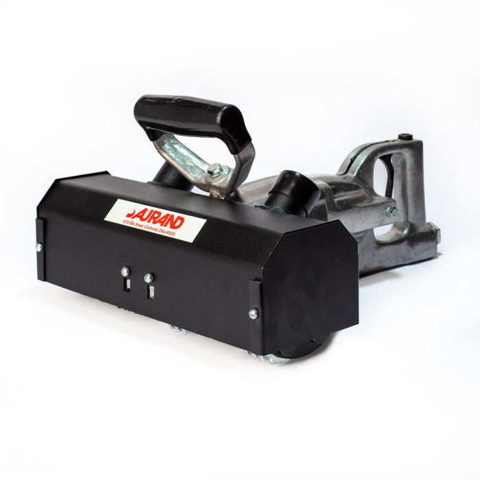 Aurand MP6ECV 12″ Pneumatic Carbide Deck Scaler with Vacuum Shroud – Heavy‑Duty Dust‑Controlled Surface Prep