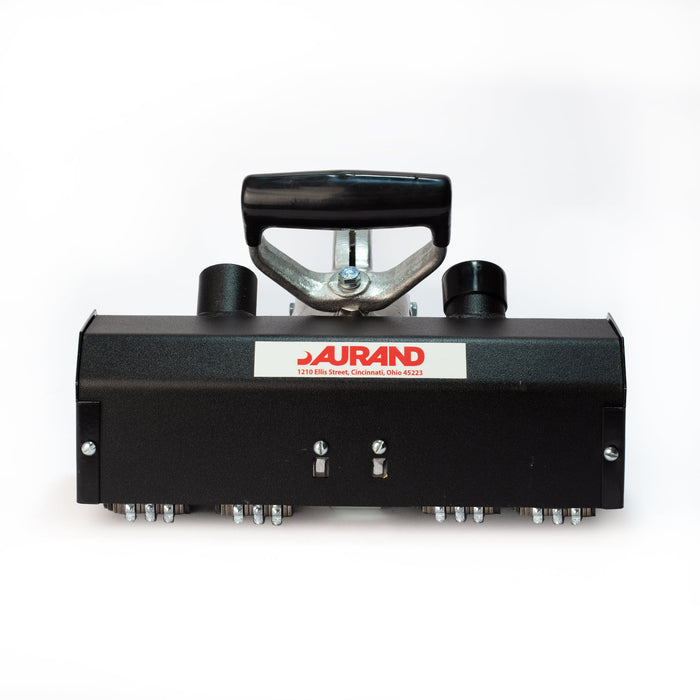 Aurand MP6ECV 12″ Pneumatic Carbide Deck Scaler with Vacuum Shroud – Heavy‑Duty Dust‑Controlled Surface Prep