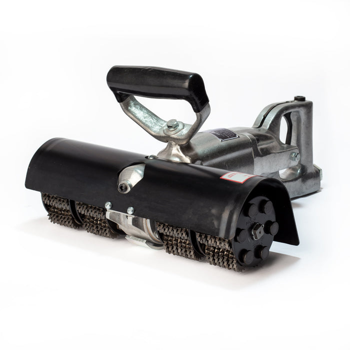 Aurand MP6E Pneumatic 12″ Handheld Deck Scaler – 2.5 HP Industrial Rotary Surface Prep