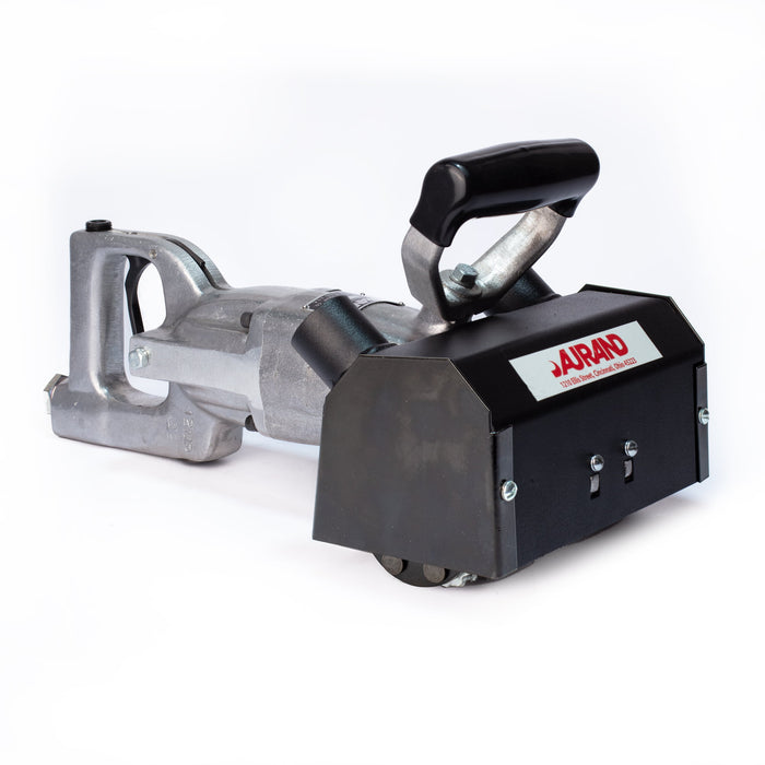 Aurand MP6CV Pneumatic 8″ Carbide Deck Scaler with Vacuum Shroud – Heavy‑Duty Industrial Surface Prep