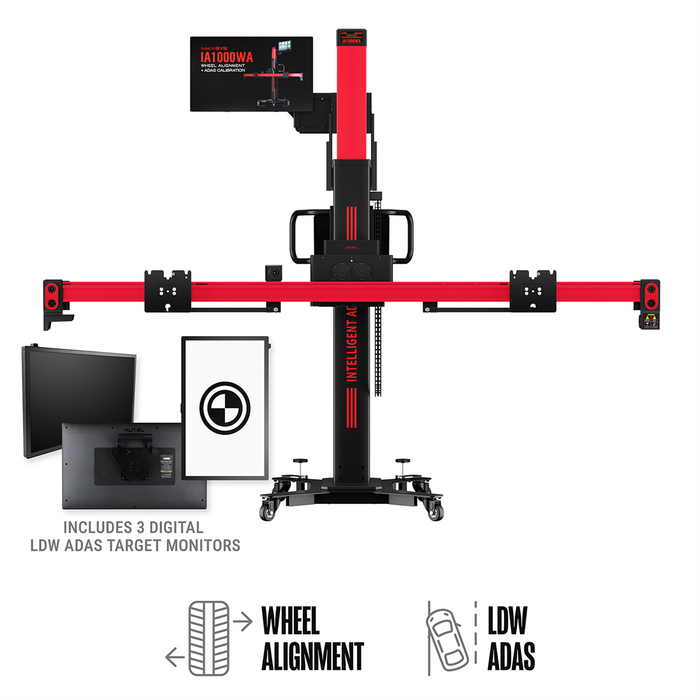 Autel MaxiSYS IA1000DT – Automated Wheel Alignment & ADAS Calibration System with Digital Targets