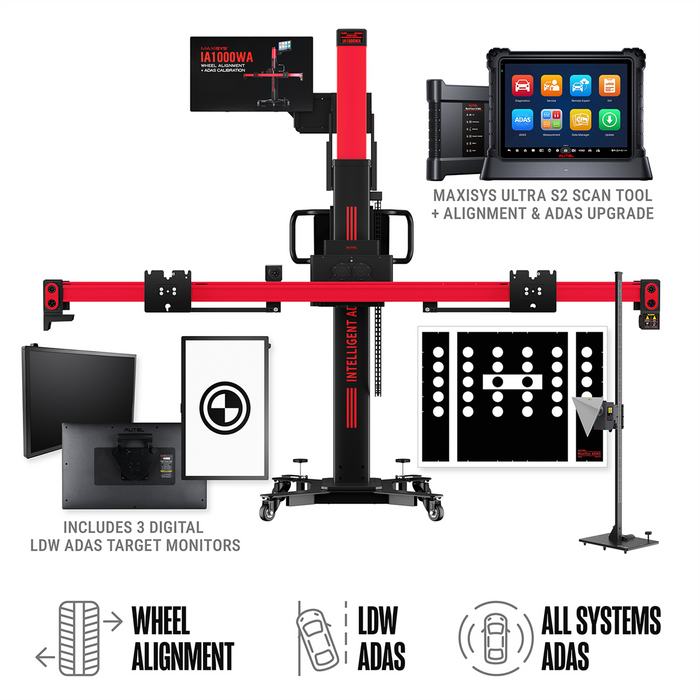 Autel MaxiSYS IA1000ASTDT ADAS & Wheel Alignment Calibration System