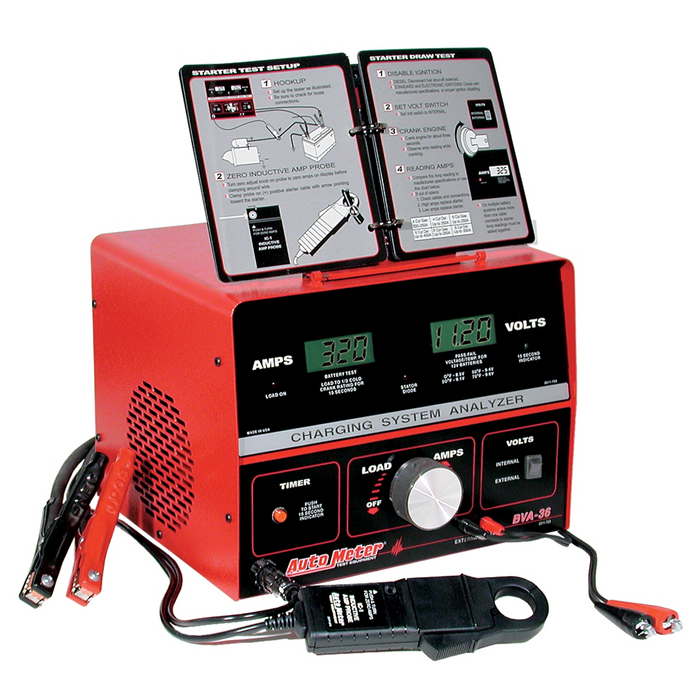 AutoMeter BVA-36/2 800 Amp Battery & Electrical System Tester