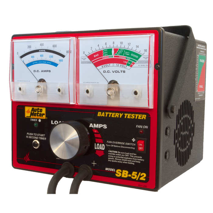 AutoMeter SB-5/2 800 Amp Battery & Electrical System Tester