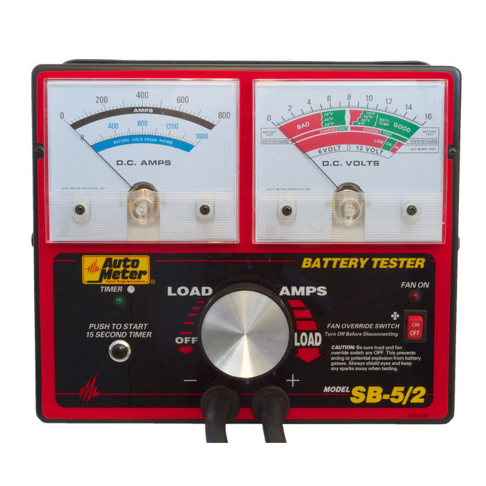 AutoMeter SB-5/2 800 Amp Battery & Electrical System Tester