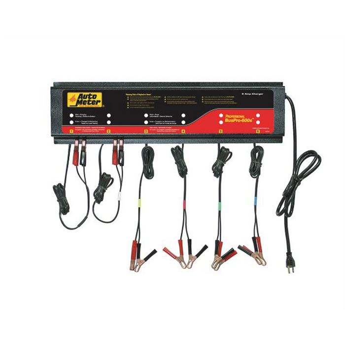 AutoMeter BUSPRO-620S 6-Channel Smart Battery Charger — 230 V / 5 A