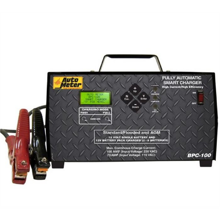 AutoMeter BPC-100 100A Battery Pack Charger