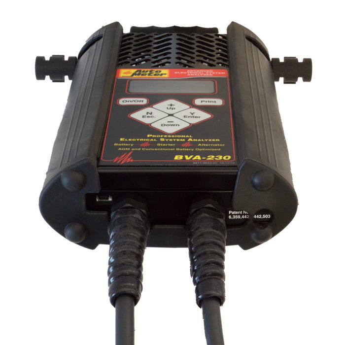 AutoMeter BVA-230 – Hand-Held 6 V/12 V Electrical System Analyzer