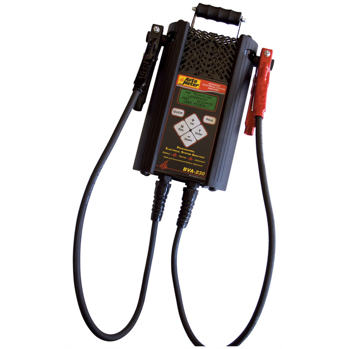 AutoMeter BVA-230 – Hand-Held 6 V/12 V Electrical System Analyzer