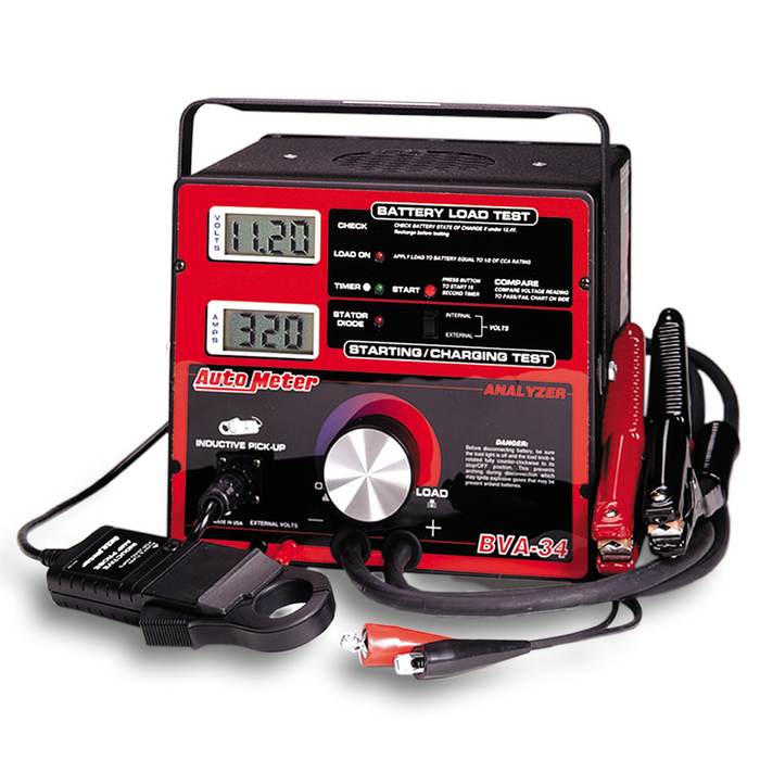 AutoMeter BVA-34 800 Amp Battery & Electrical System Tester