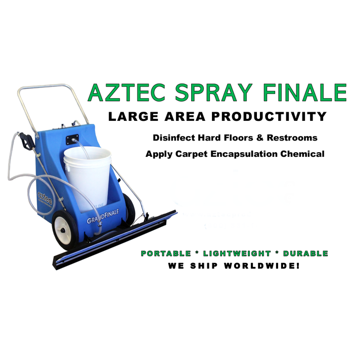 Aztec Products Grand Finale 36 Battery Powered Floor Finish Applicator ...