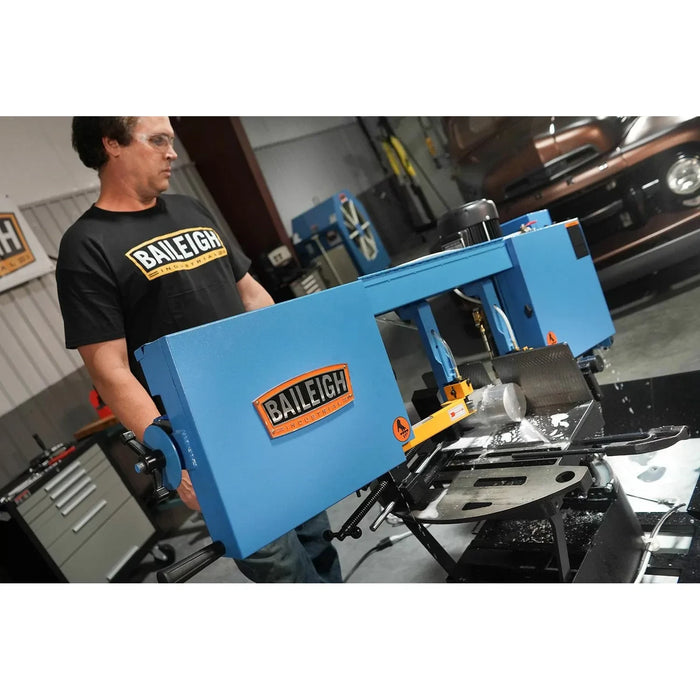 Portable EVS Dual Mitering Bandsaw | Baileigh Industrial BA9-1232696