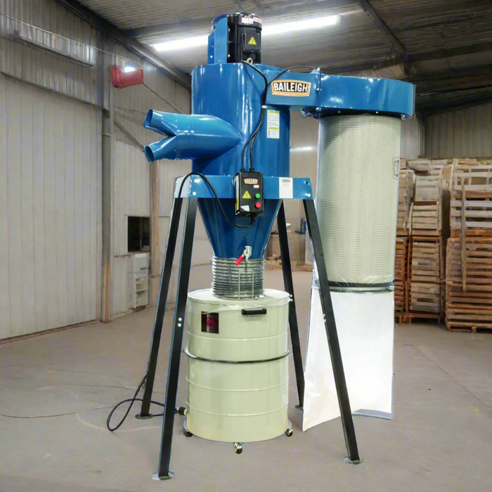 Cyclone Dust Collector | 5HP | Baileigh Industrial BA9-1014516